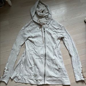 NWOT❗️Free People Grey Zip Up